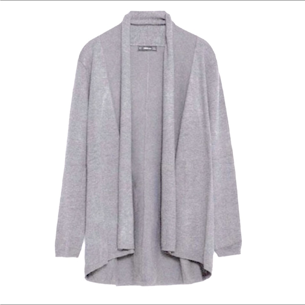 Zara Knit Open Front Cardigan